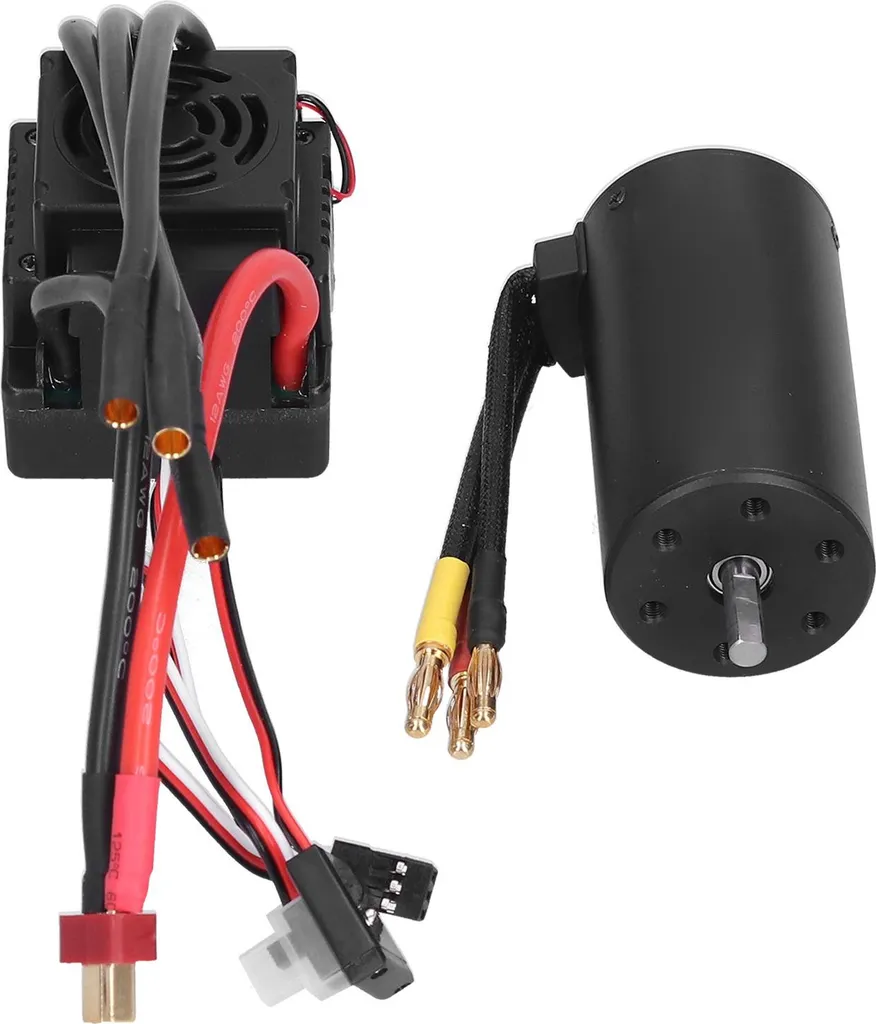Amélioration Vitesse RC 1/8 : Moteur Brushless 3670 et ESC 120A