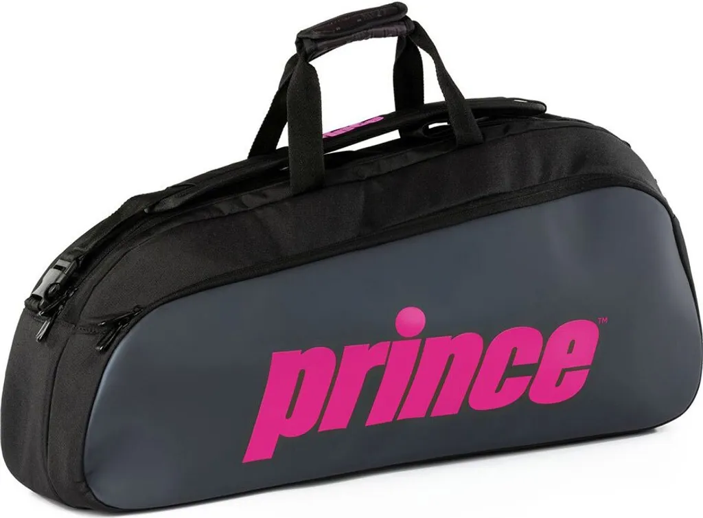 Sac de Tennis Prince Thermo Noir - Évitez la Casse de vos Raquettes au Sec
