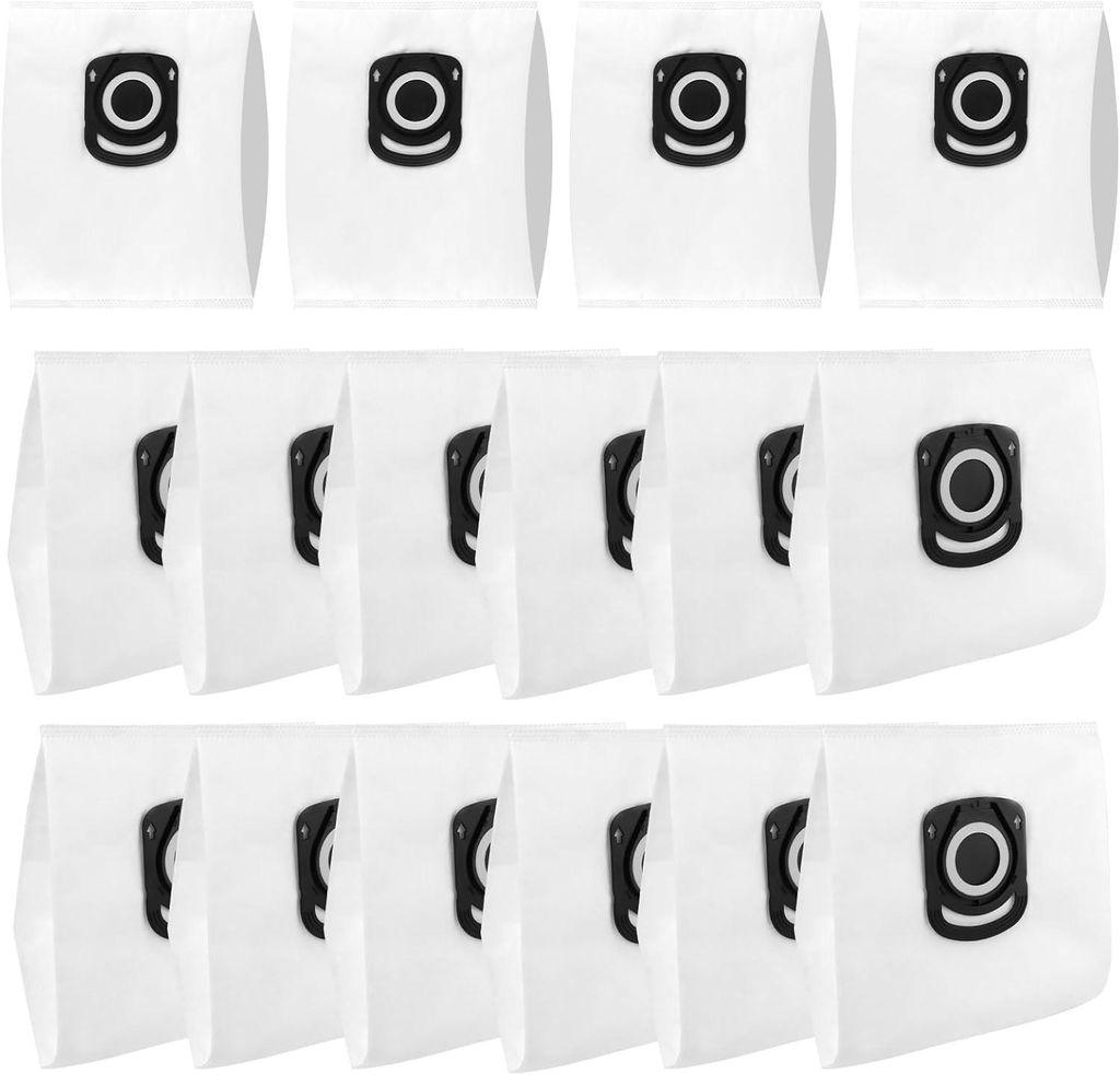16 Stück Staubsaugerbeutel für Rowenta Hygiene+ ZR200720/ ZR200520/ ZR200920, Kompatibel mit Rowenta Compact Power, X-Trem Power, Power XXL