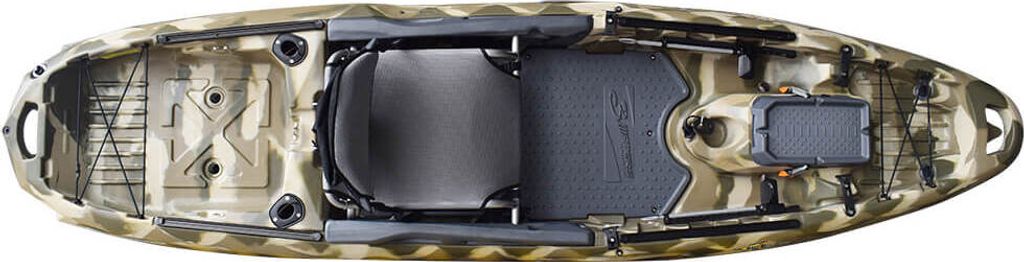 3Waters Angelkajak Big Fish 105 Terra Camo