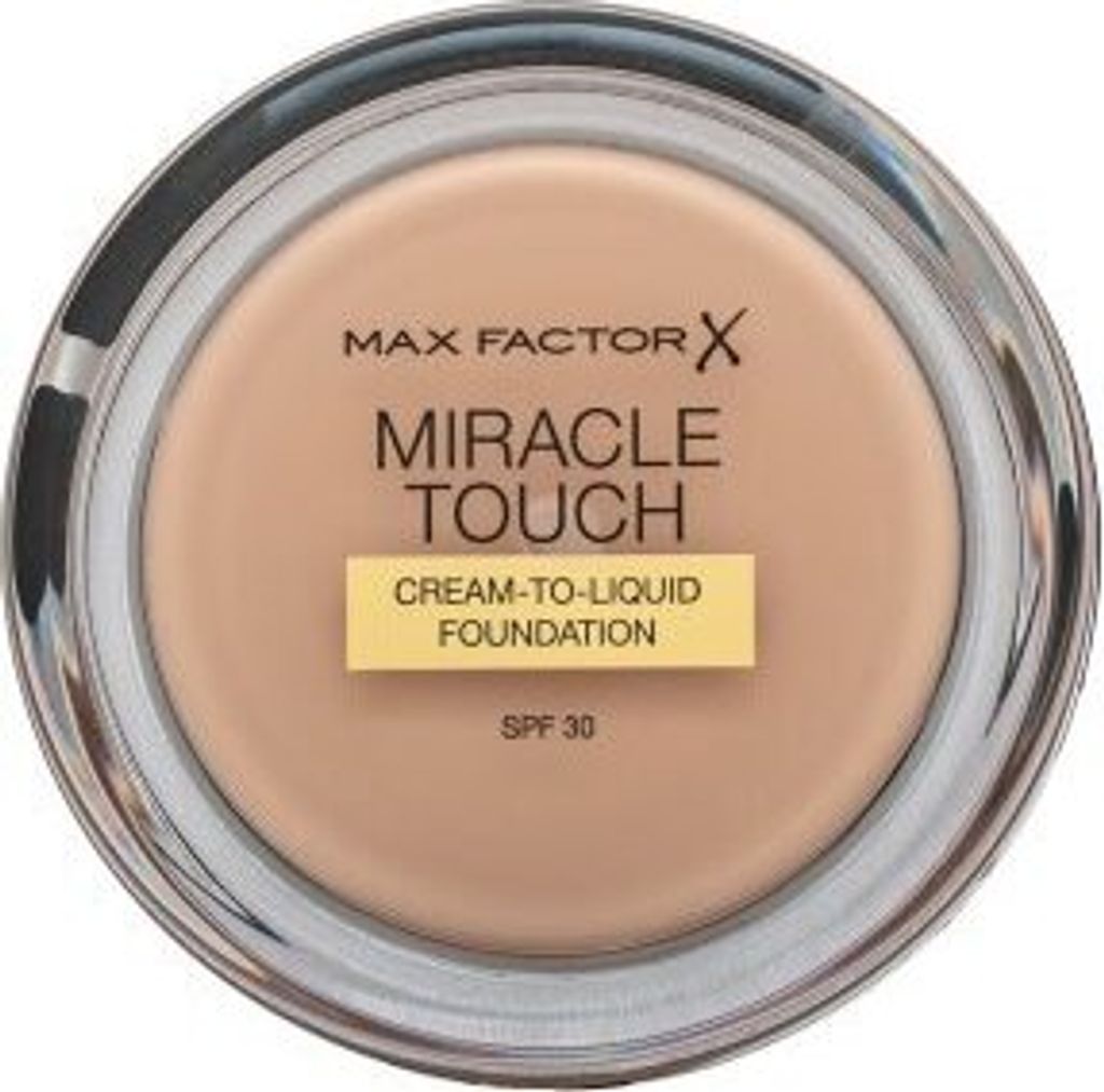 Max Factor Miracle Touch Foundation langanhaltendes Make-up mit Hydratationswirkung 45 Warm Almond 11,5 g
