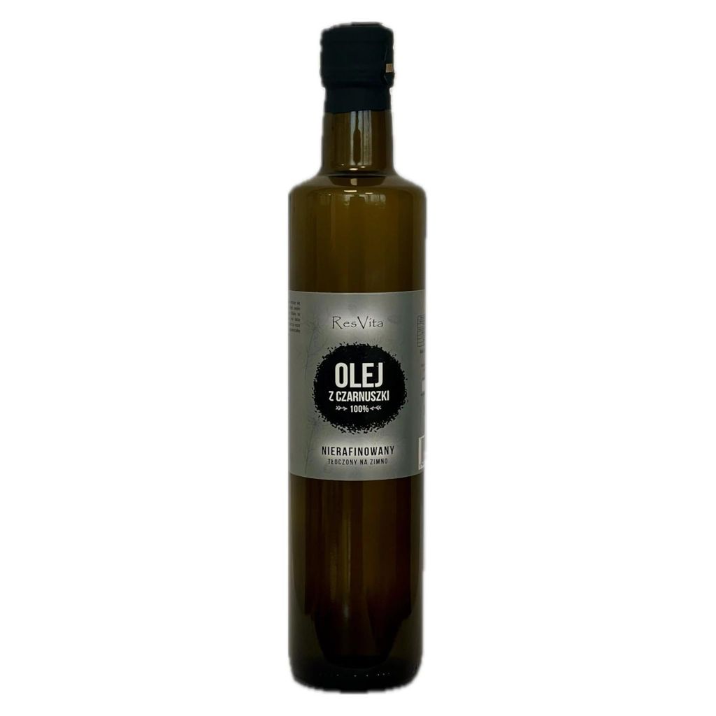 Olej z czarnuszki 500ml - RES VITA RESVITA Zdjęcie produktu 