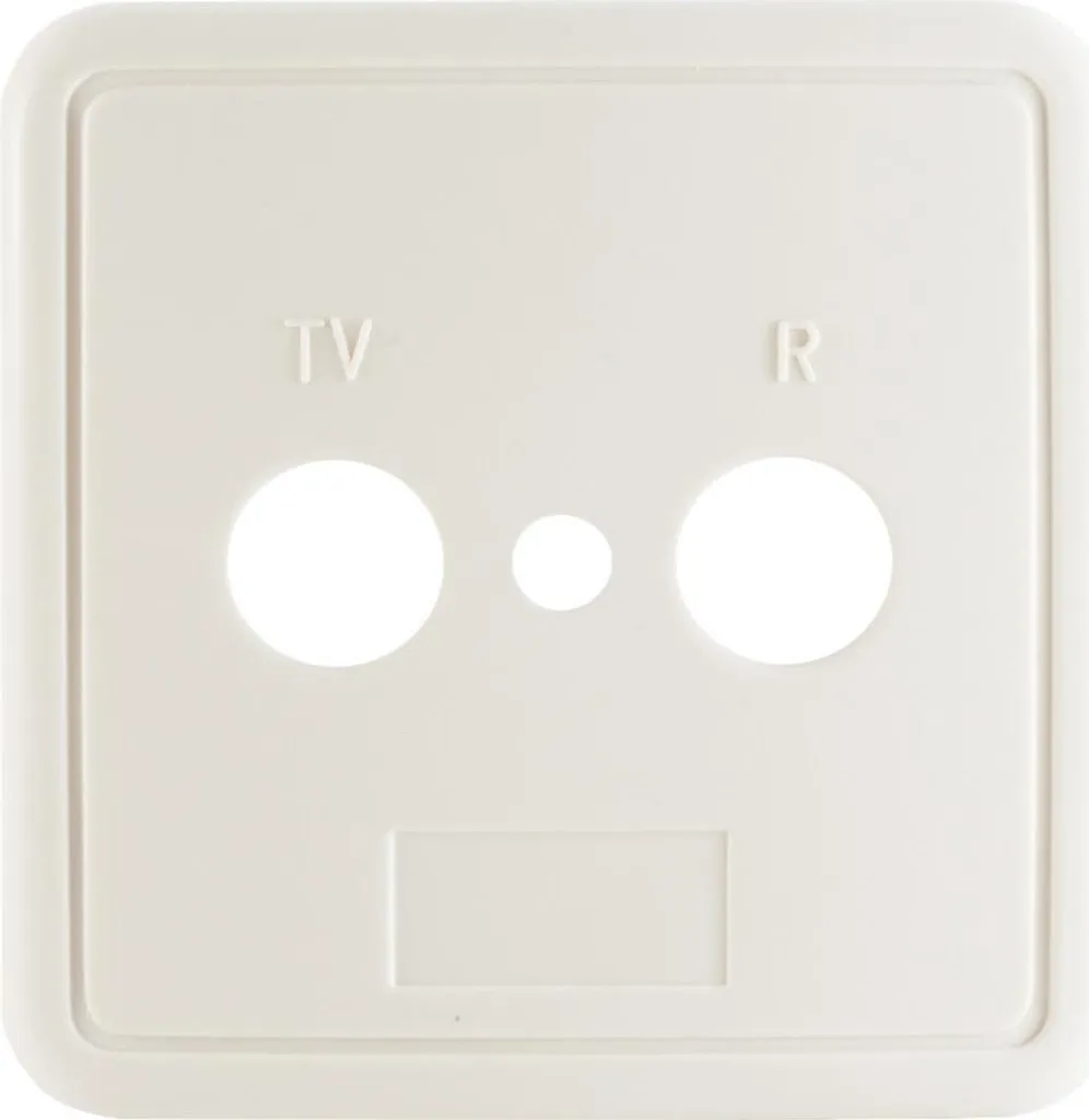 Couvercle Prise d'Antenne Double Blanc shiverpeaks BS83911W Haute Qualité