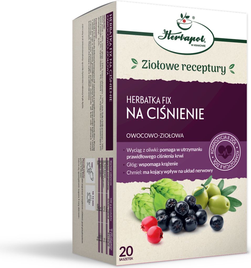 Tee zur Druckfixierung 20*2g HERBAPOL KRAKÓW