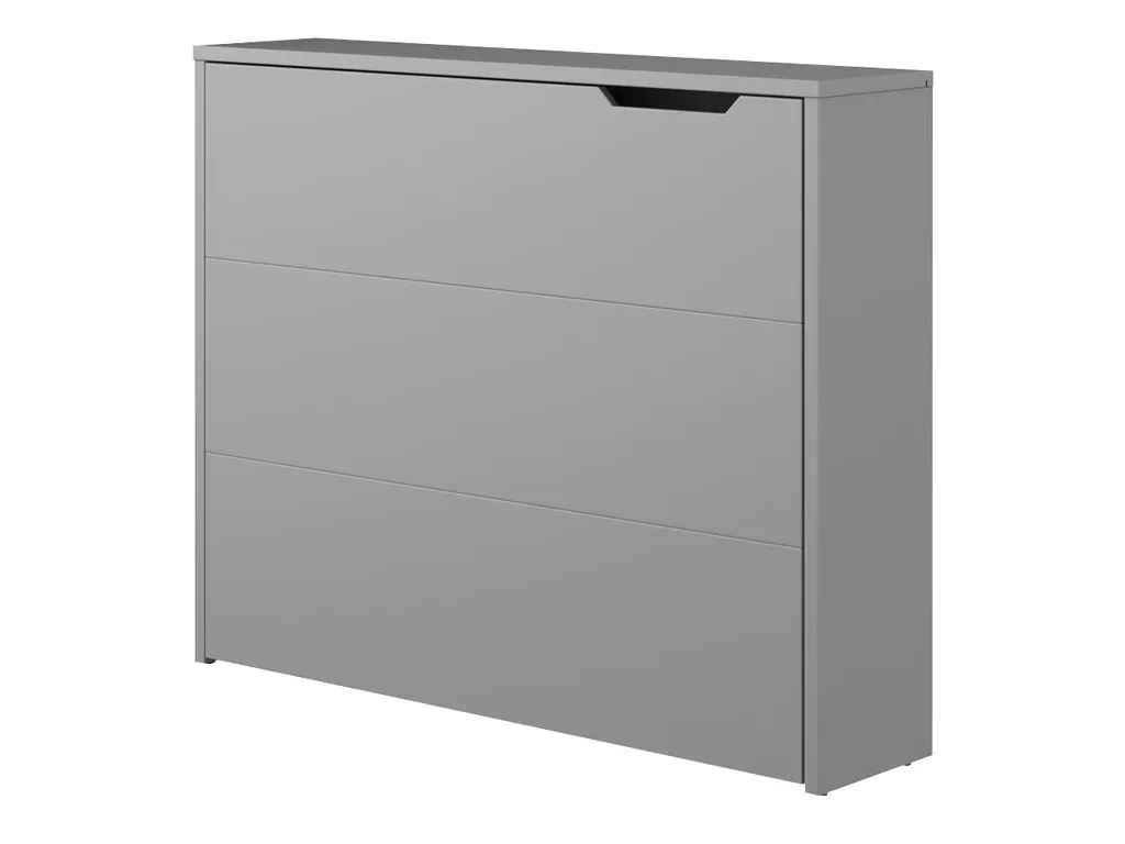 Bureau modulable CELENA gris orientation gauche structure gain de place - 12