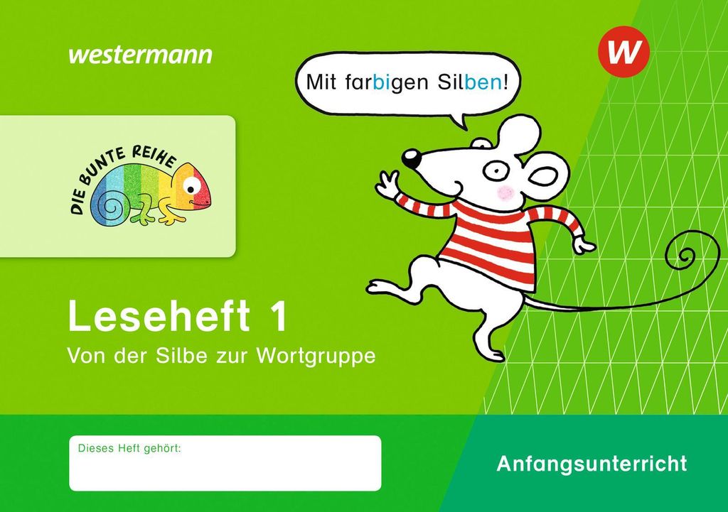 DIE BUNTE REIHE - Deutsch. Leseheft 1 - Silbenausgabe