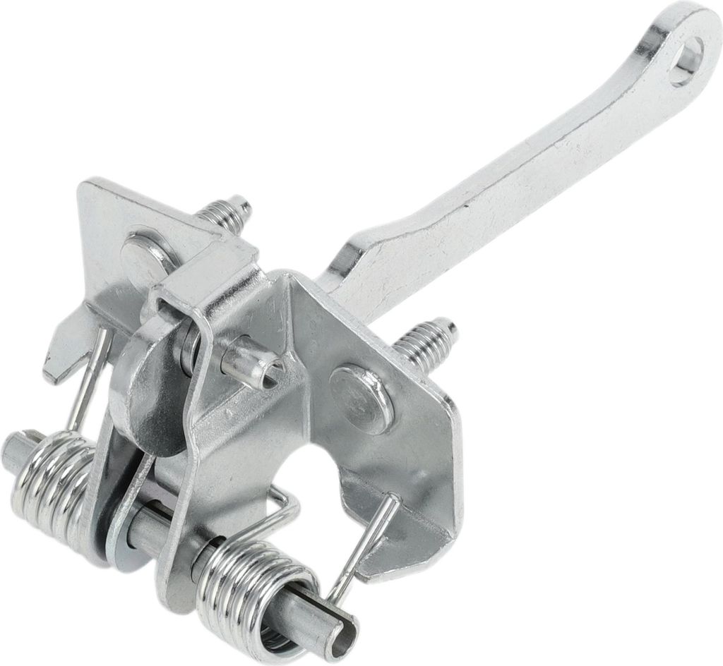 Türprüfbandstopperbegrenzer Nr. 918146 - für Peugeot 205 741A/C 20A/C 1983-1999 Schrägheck Metall Silberton - 1 Stk