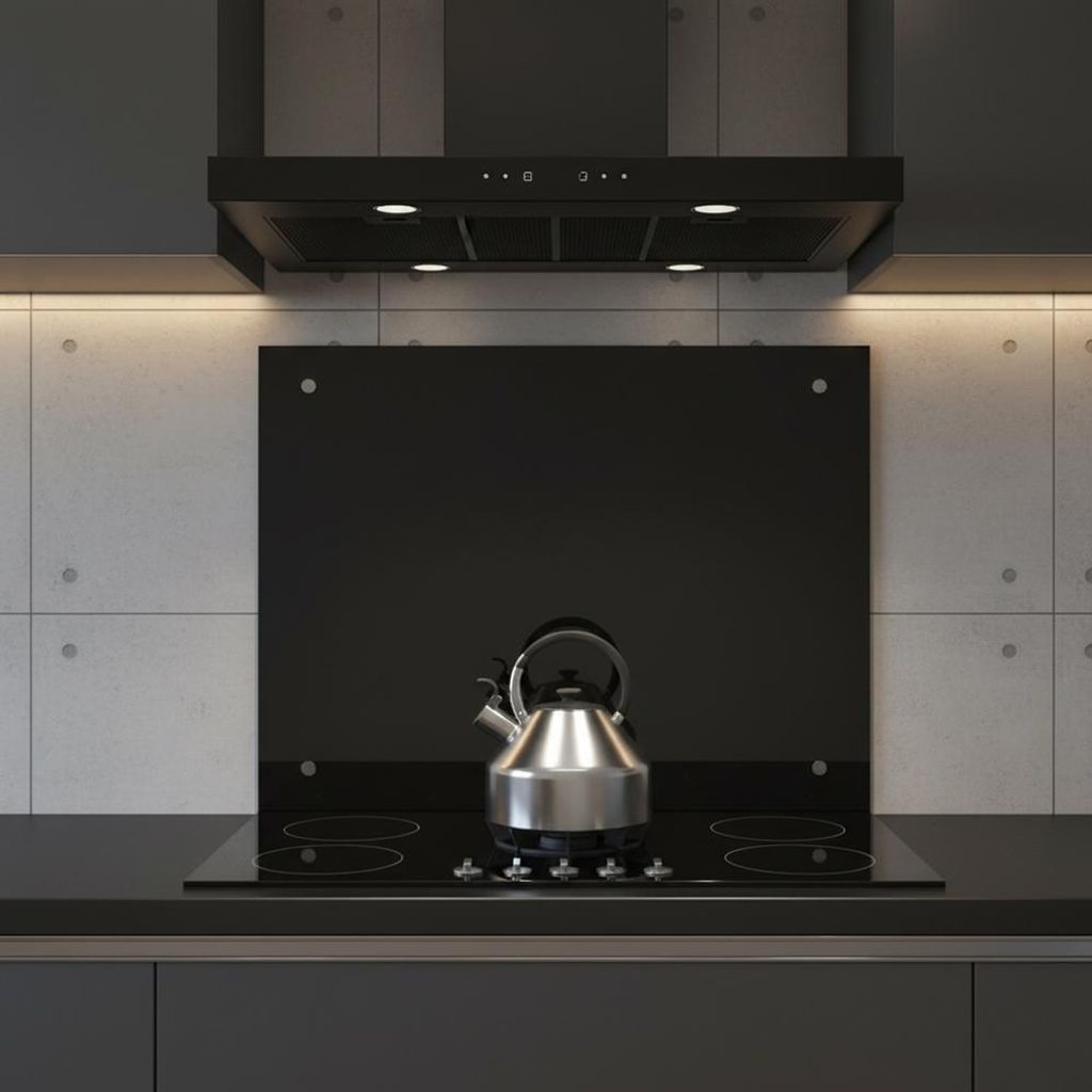 Pannello protettivo per cucina in vetro di sicurezza da 6 Immagine del prodotto 