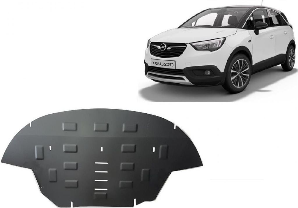 Oceľový ochranný kryt podvozku pre motor Opel Crossland X Obrázok produktu 