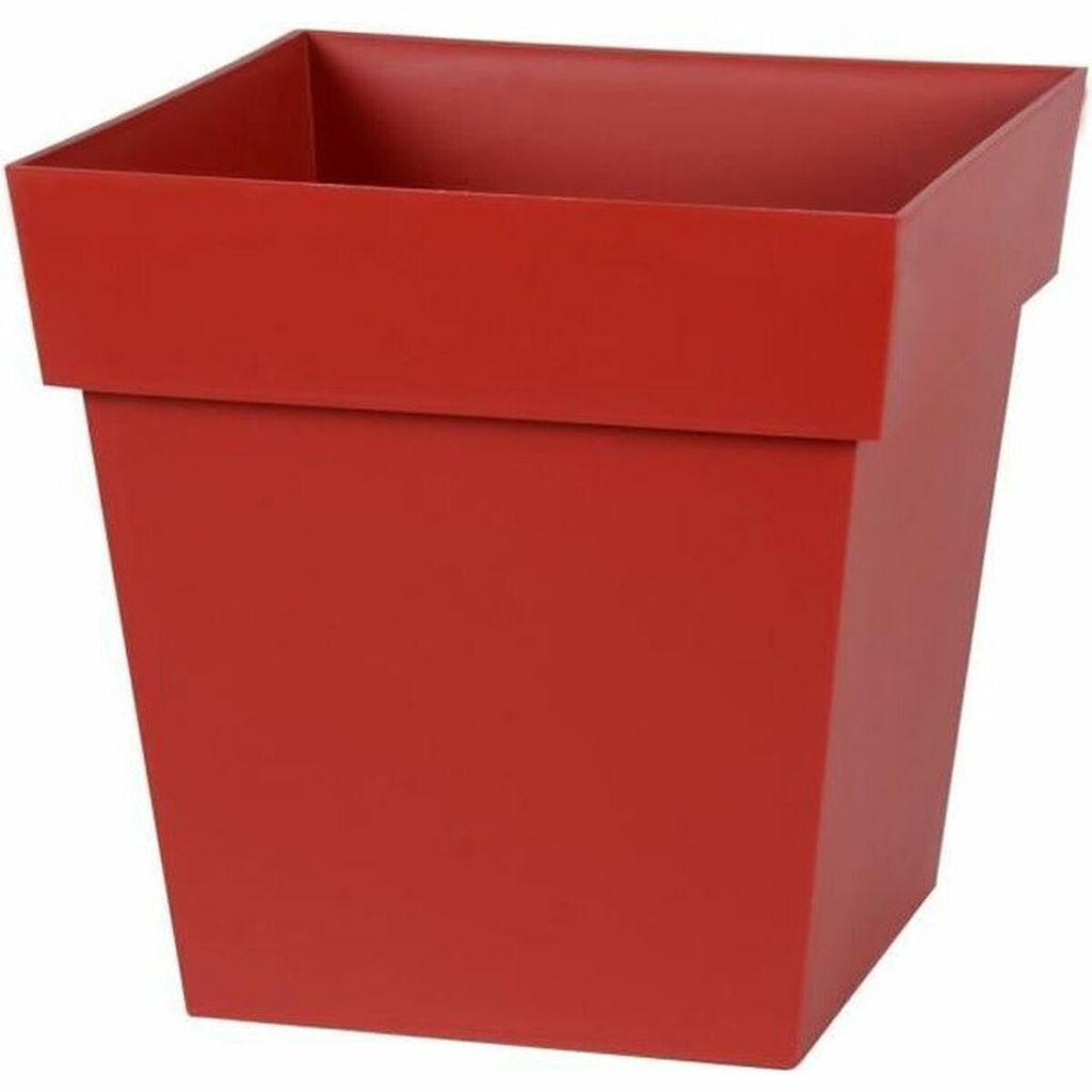 Kunststofftopf L.32 X B.32 X H.32 Cm Rubinrot