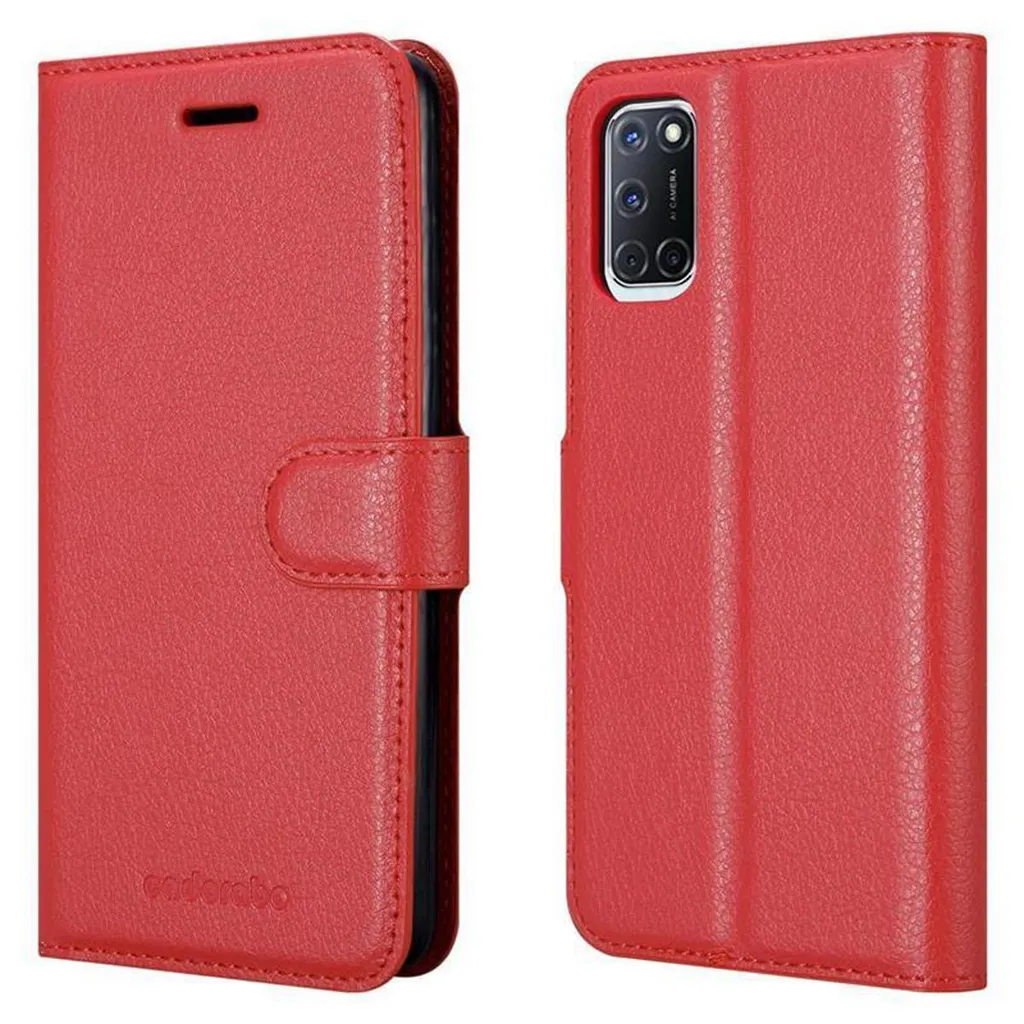 Cadorabo Custodia compatibile con Oppo FIND X5 PRO in CLASSY NERO - Coperchio protettiva con chiusura magnetica, funzione stand e tasca per le carte