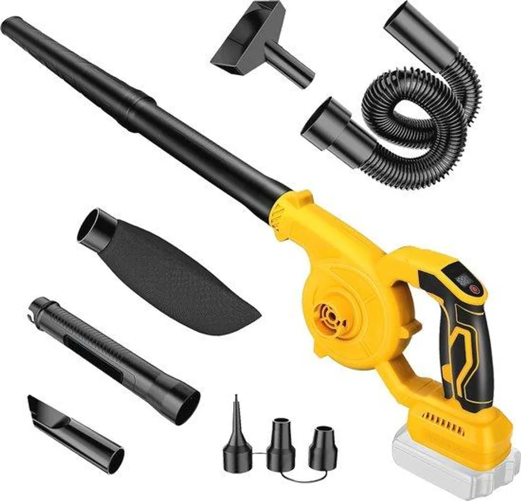 Souffleur de feuilles idéal pour pelouse avec variateur de vitesse 98 m/s