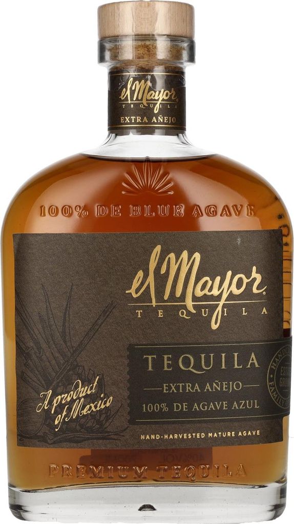 El Mayor Extra Añejo Tequila 100% Agave 40% Vol. 0,7l Image du produit 