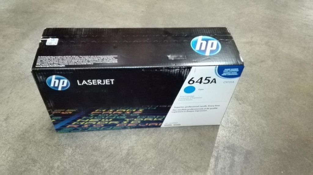 HP 645A Cyan Original LaserJet Tonerkartusche, 12000 Produktbild 