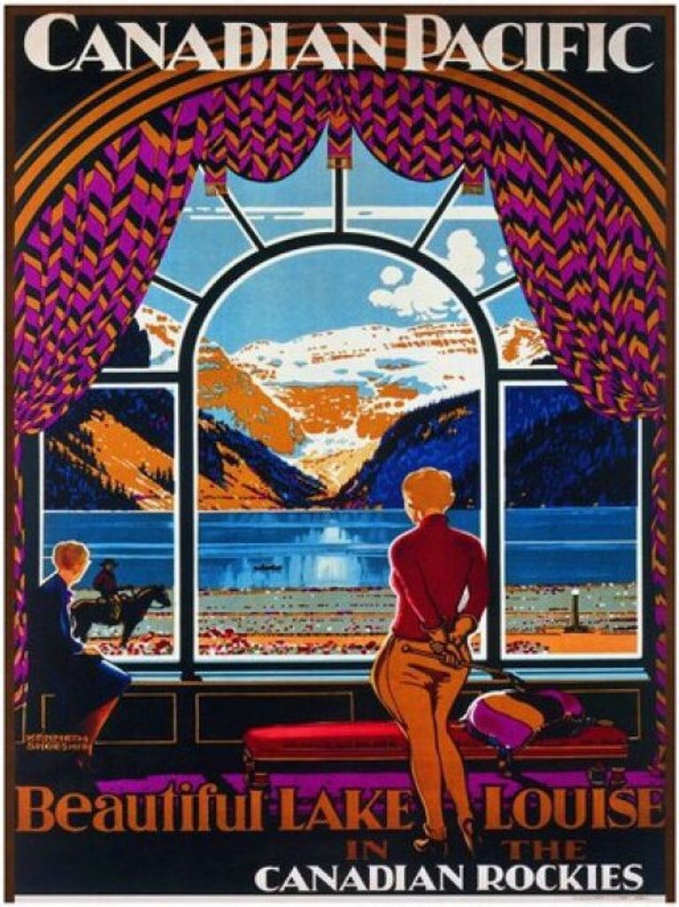 Puzzle Eurographics - Canadian Pacific Rail - Magnifique Lac Louise, 1000 Teile