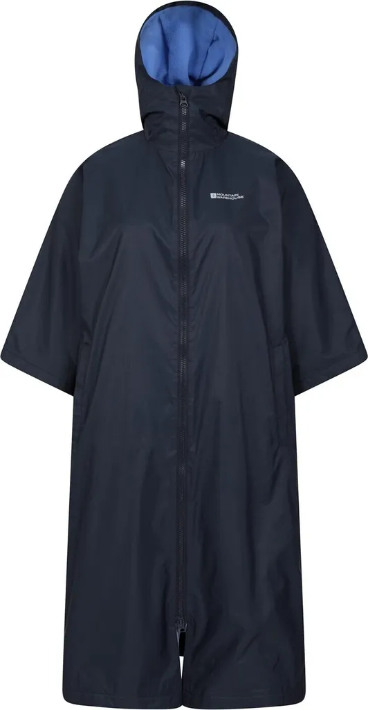 Veste longue imperméable Coastline MW1605 marine avec doublure douce