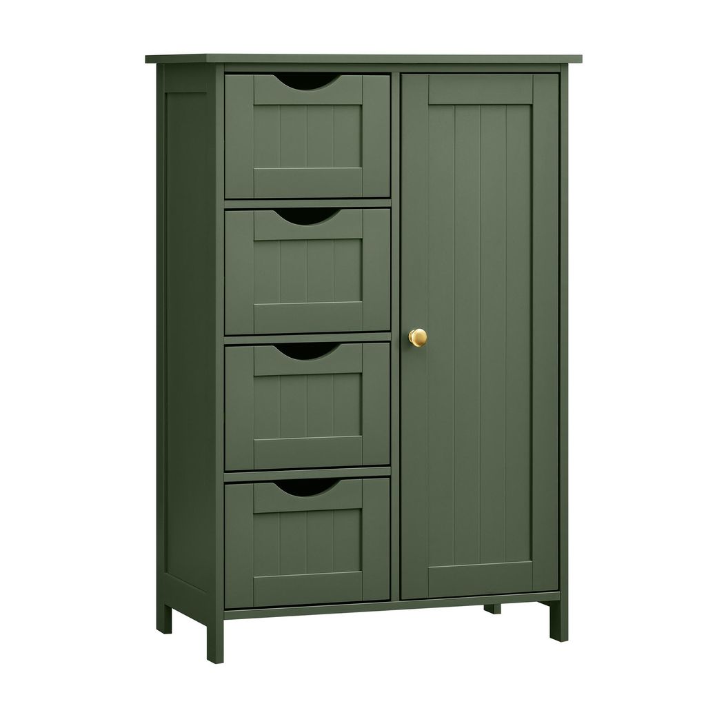 VASAGLE Badezimmerschrank, schmaler Badschrank, Produktbild 