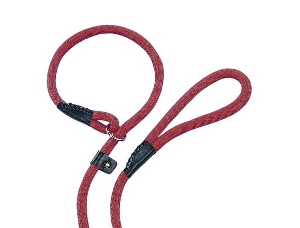 NOBBY Retriever Leine "Fun Uni", bordeaux, L - XL, L: 170 cm, B: 13 mm