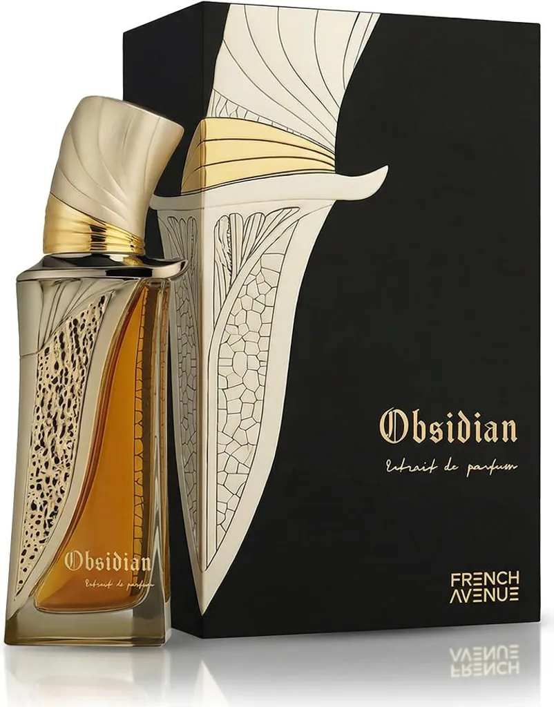 Parfum Obsidian French Avenue 100 ml - Longue Tenue aux Notes de Cuir Noir
