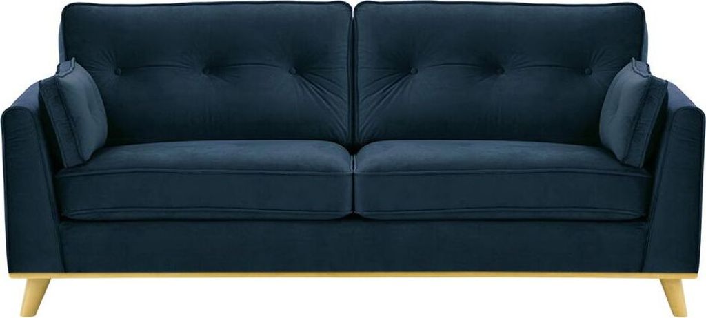 SLF24 - Dreisitzer-Sofa Farrow - blau - Velluto 11
