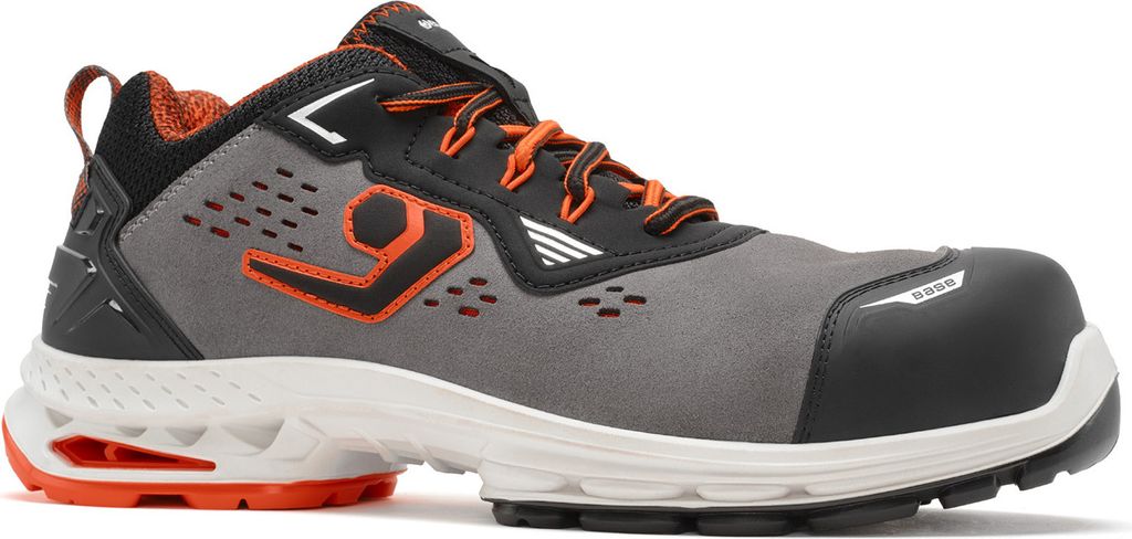 BASE B1711C run at work Sicherheitsschuh Madrid S1PS nach EN ISO 20345:2022 S1PS ESD LG FO SR Größe 45