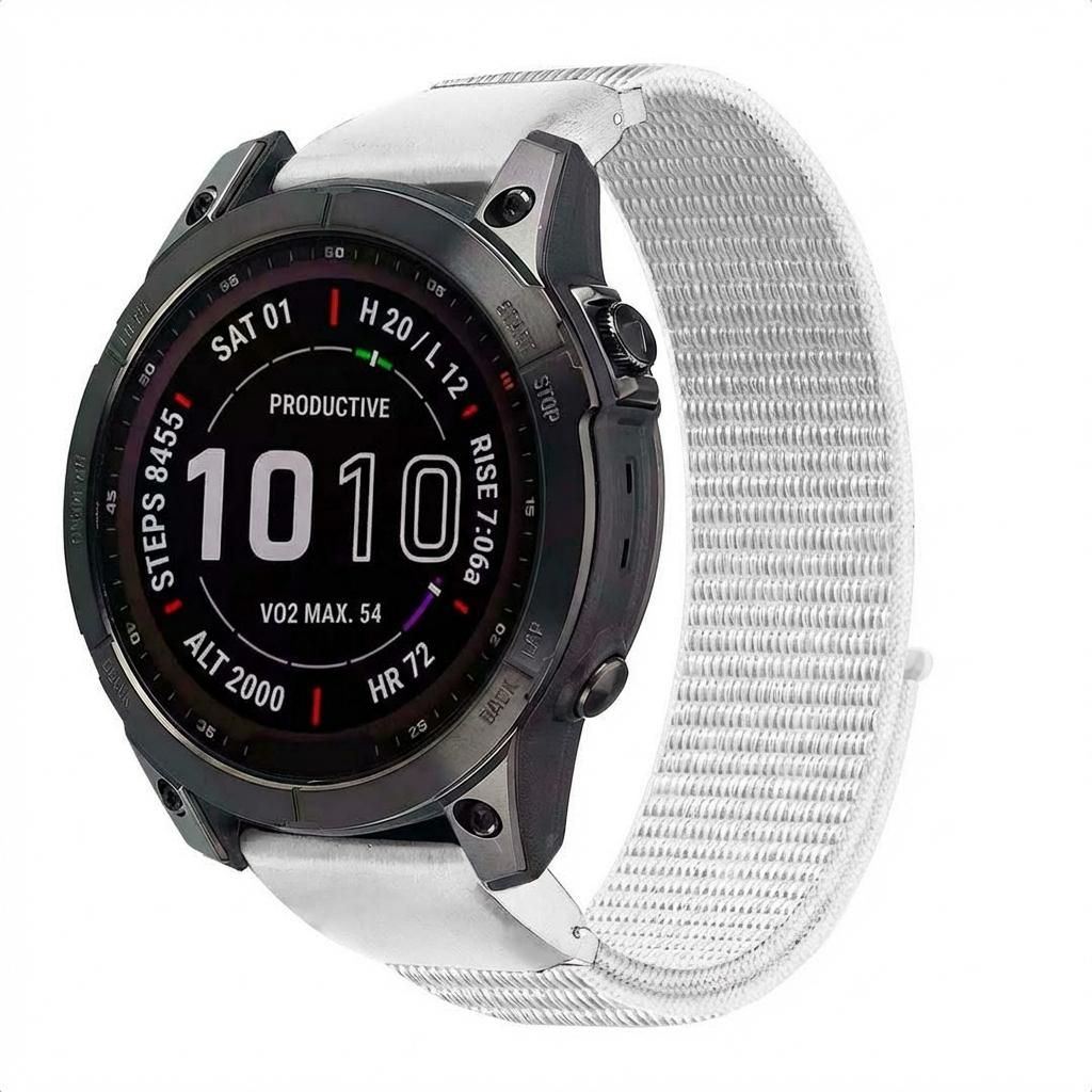 imoshion QuickFit® Nylon bandje - Garmin 20 mm aansluiting Productafbeelding  AI-gegenereerde afbeelding