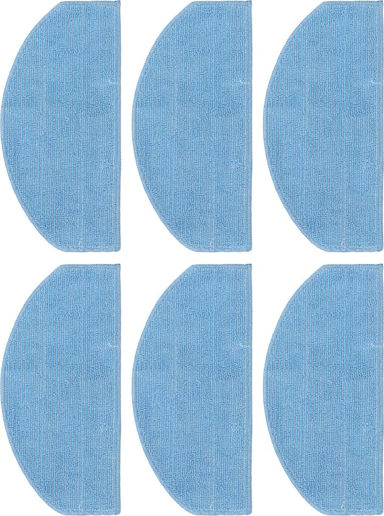 10PCS Robot Vacuum Mop Tcher C Ultra Feinfasermopp-Ersatzpads fr Tikom G8000, G8000 Pro und Laresar Evol 3