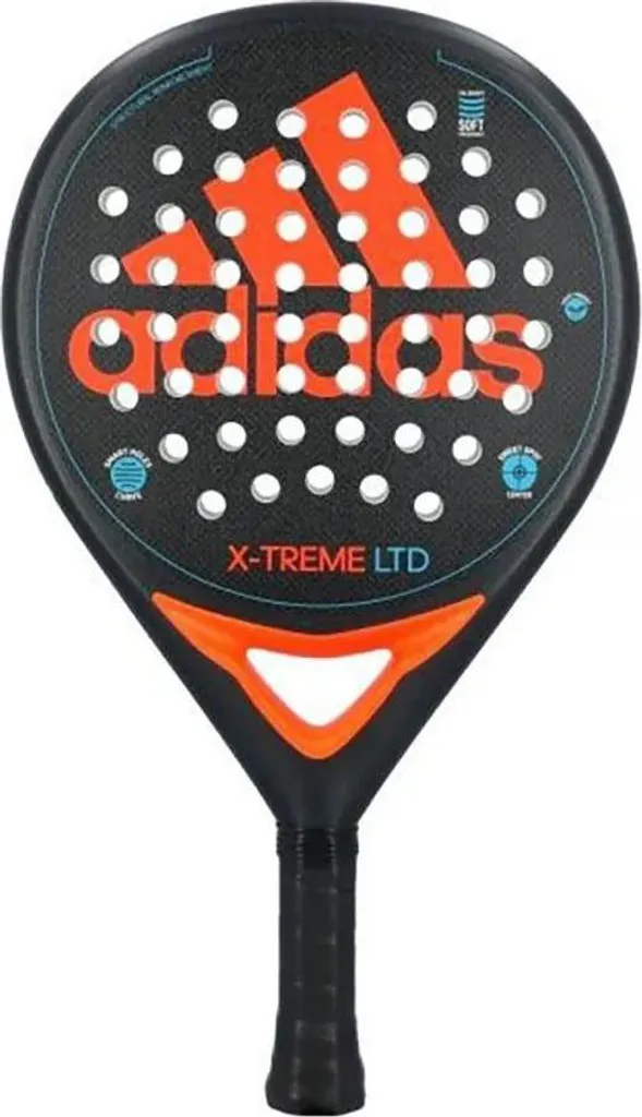 Raquette de padel Adidas X-treme Orange Noir idéale pour le spin