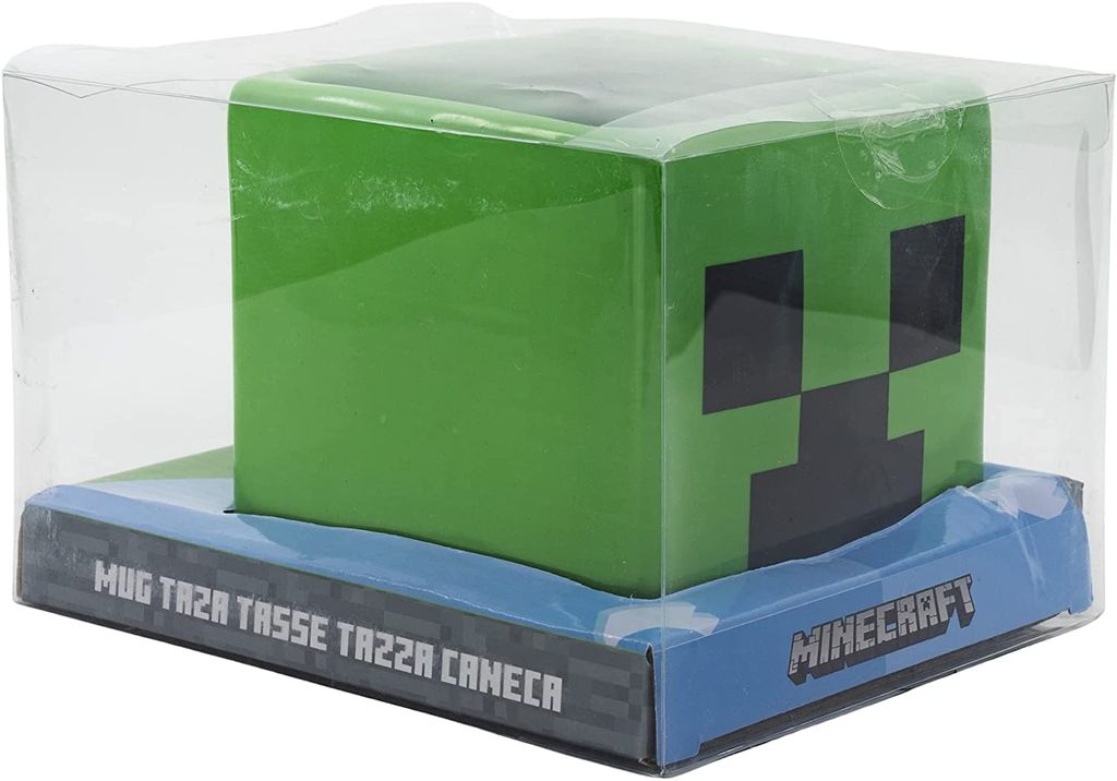 Kubek 3D Minecraft Creeper, pojemność 445 ml, materiał Image du produit 