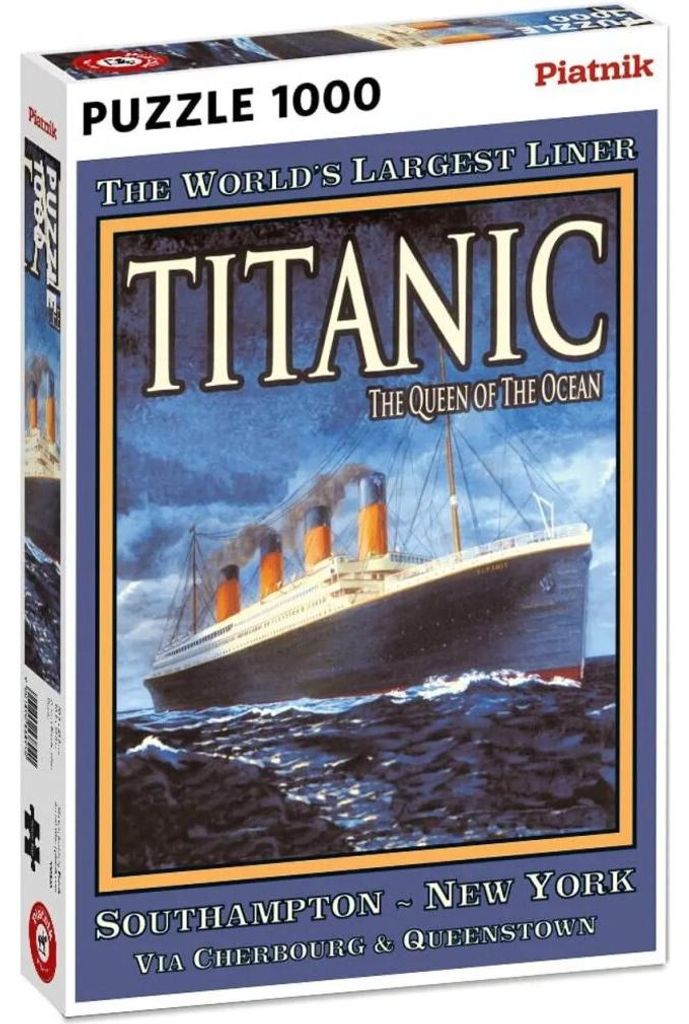 Puzzle Titanic 1000 dílků Obrázek produktu 