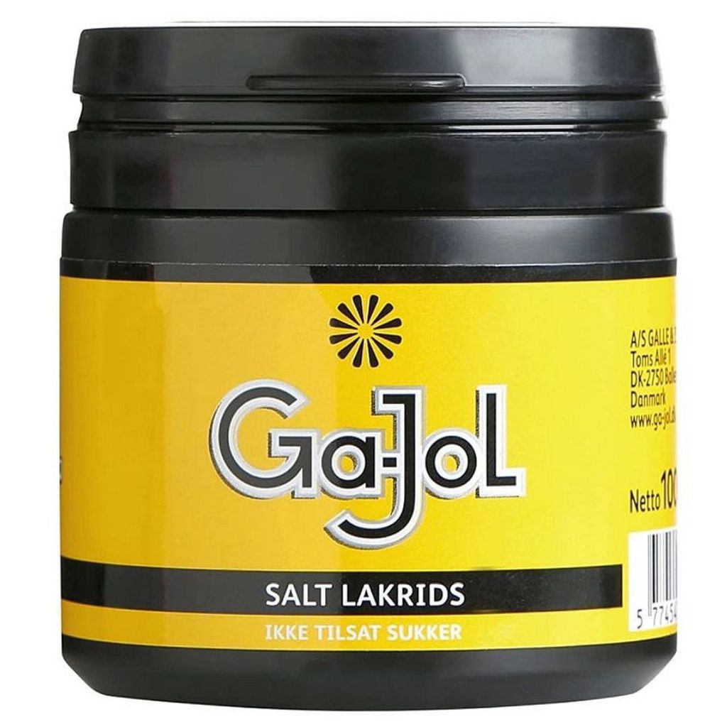 Ga-Jol Salt Lakrids zuckerfrei 100g Produktbild 