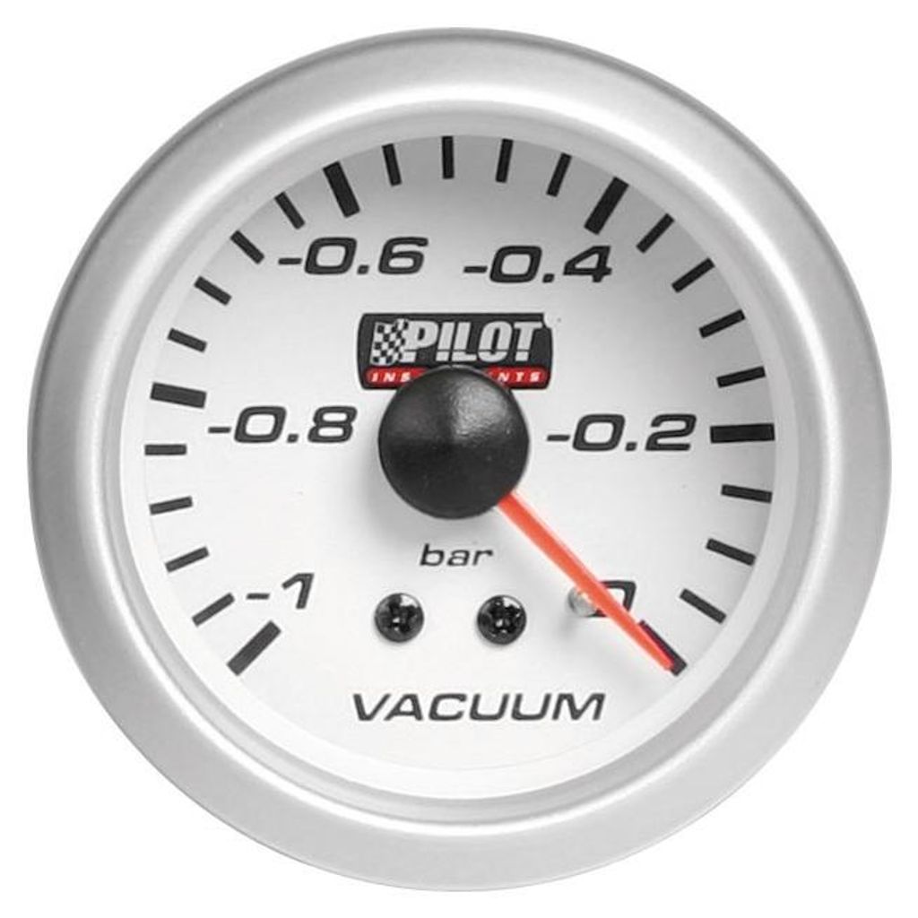 Vakuumeter - Ø 2” (52 mm) - Blue-Light