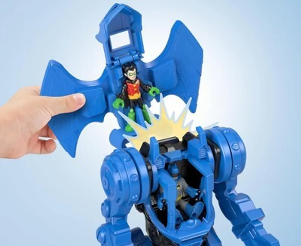 Jouet Robot Batman Géant Imaginext Centre de Commandement DC Super Friends - 12