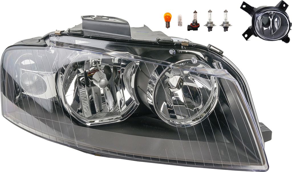 Johns, Scheinwerfer Halogen passend für Audi A3 8P Produktbild 