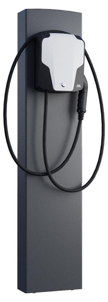 ABL Wallbox Standfuß EnergizeStand mit Bodenanker Anthrazit