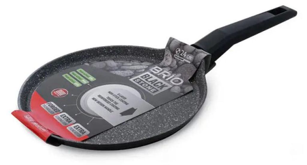 Palacinková Panvica 25 Cm Brio Black Stone Obrázok produktu 