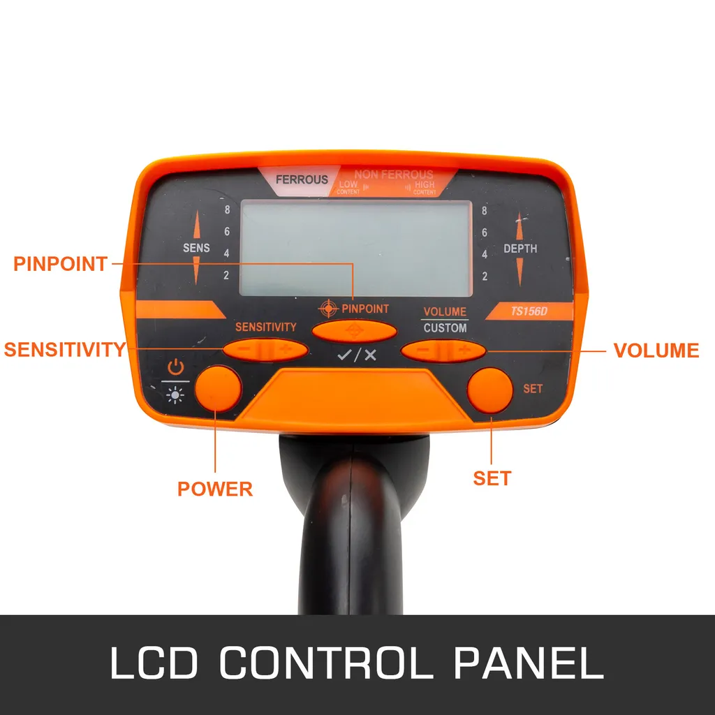 Détecteur de métaux professionnel avec écran LCD et haute précision - 3