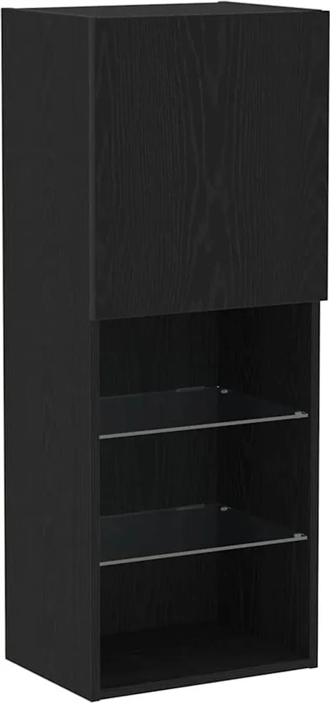 Mobile Porta TV 102 cm Rovere Nero | Supporto Multimedia SYFAX™