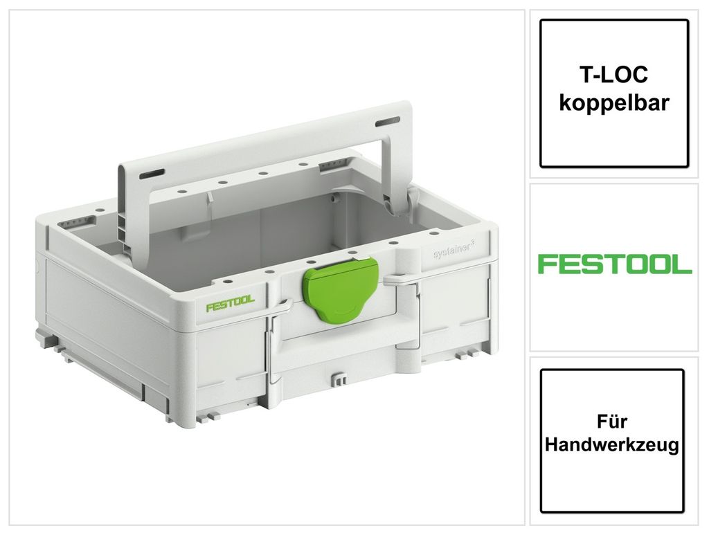 Festool Systainer ToolBox SYS3 TB M 137 204865 (Sortainer Systainer³ ToolBox)