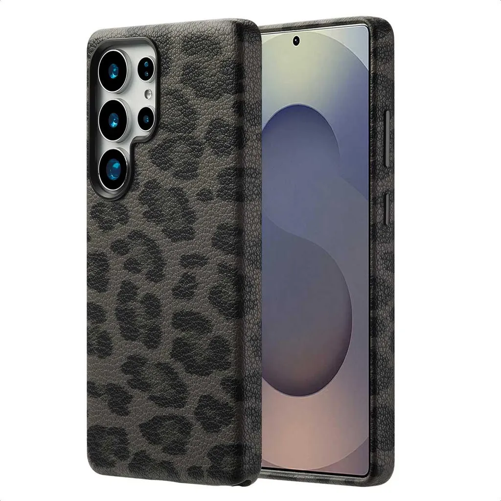Samsung S25 Ultra Cover Selencia Sabi Panther Nero MagSafe Premium