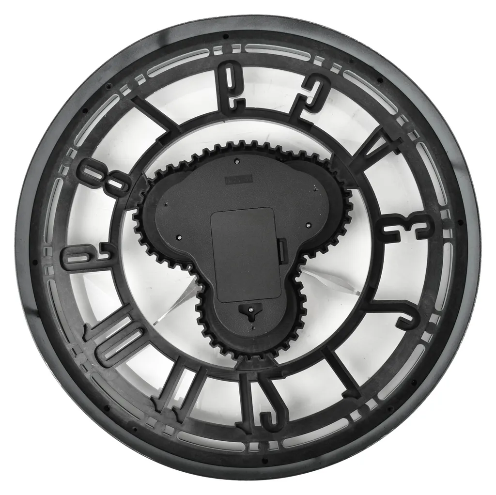 Horloge Ramsey en métal multicolore 50 cm, design géométrique moderne - 3