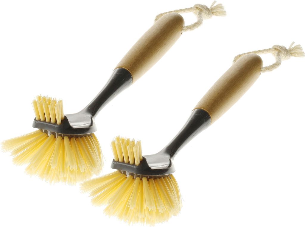 2x Geschirrbürsten Set - Praktische Spülbürsten Mit Griff