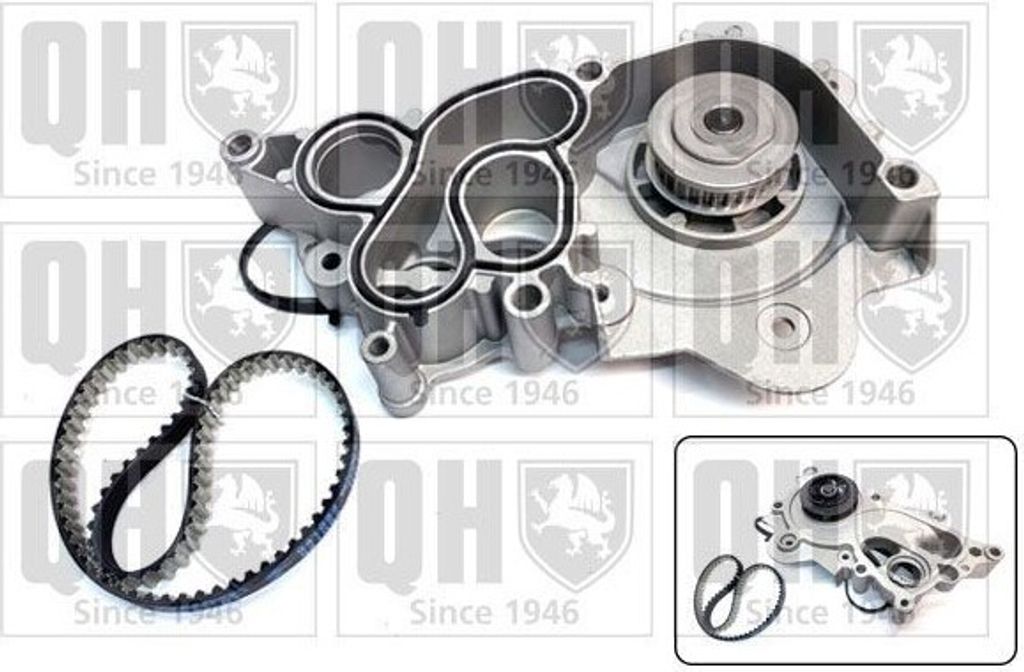 QUINTON HAZELL QBPK9139 Zahnriemensatz + Wasserpumpe für VW Golf VII Schrägheck (5G1, BQ1, BE1, BE2) Polo Schrägheck (6R1, 6C1) Passat Variant T...