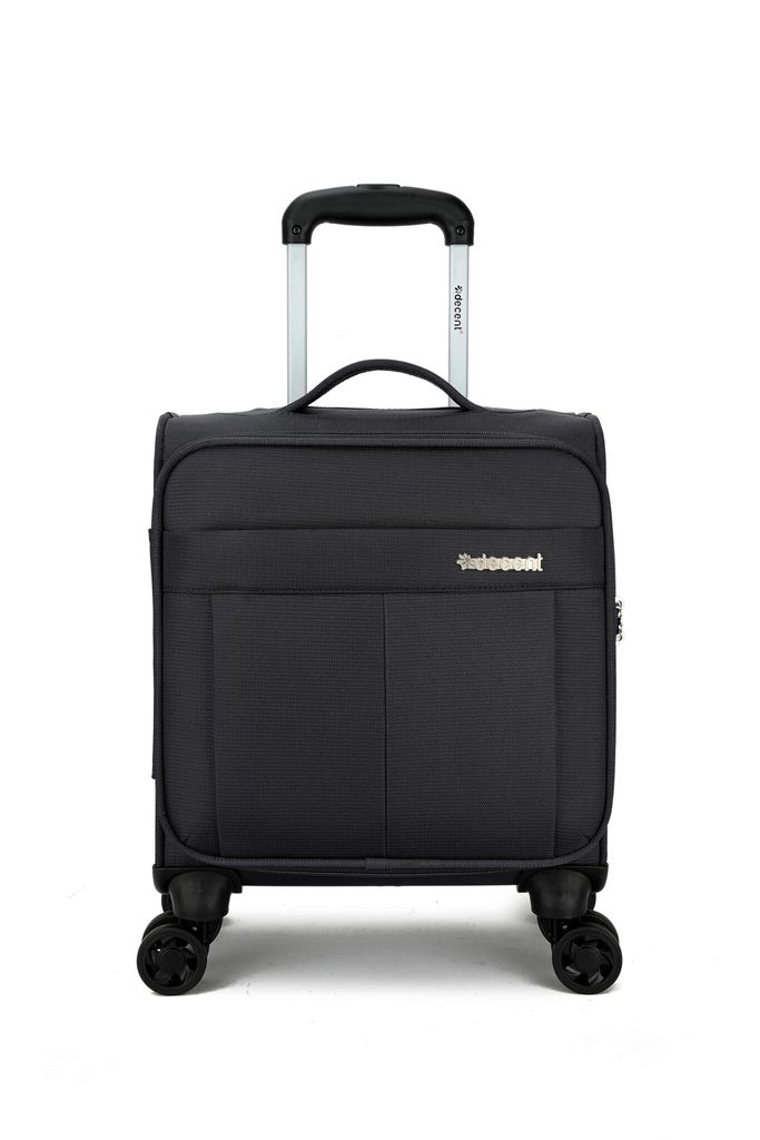 D-Upright under seat handgepäckkoffer Schwarz 42x32x20cm