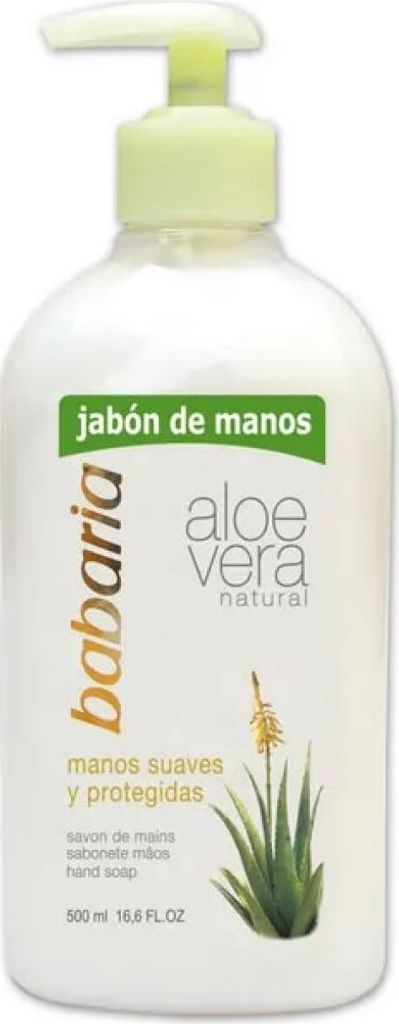 Babaria Liquid Hand Soap Aloe Vera 500ml