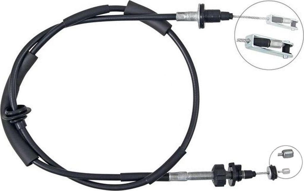 Seilzug Kupplungsbetätigung 1.590 mm A.B.S. für u.a. SUZUKI JIMNY