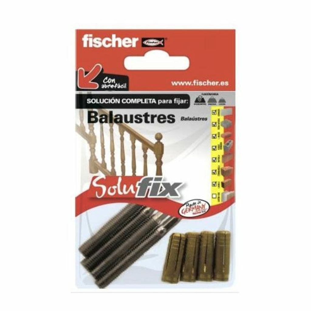 Befestigungssatz Fischer Solufix 502697 Baluster 8 Stücke
