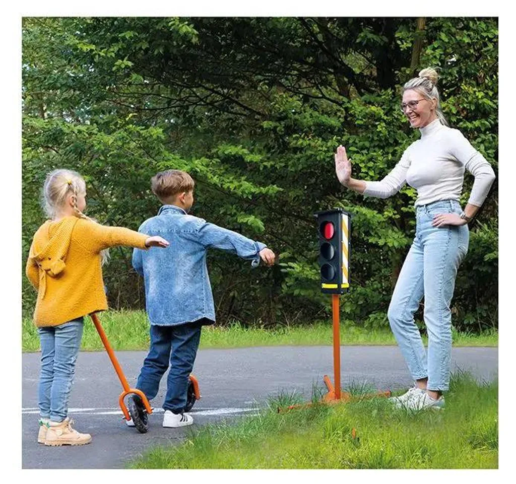 Feu de signalisation TopTrike : stoppez le chaos des tricycles au jardin
