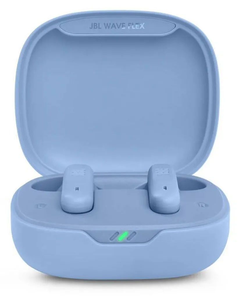 Écouteurs Bluetooth JBL Wave Flex 2 Bleu avec Micro pour Smartphone - 2