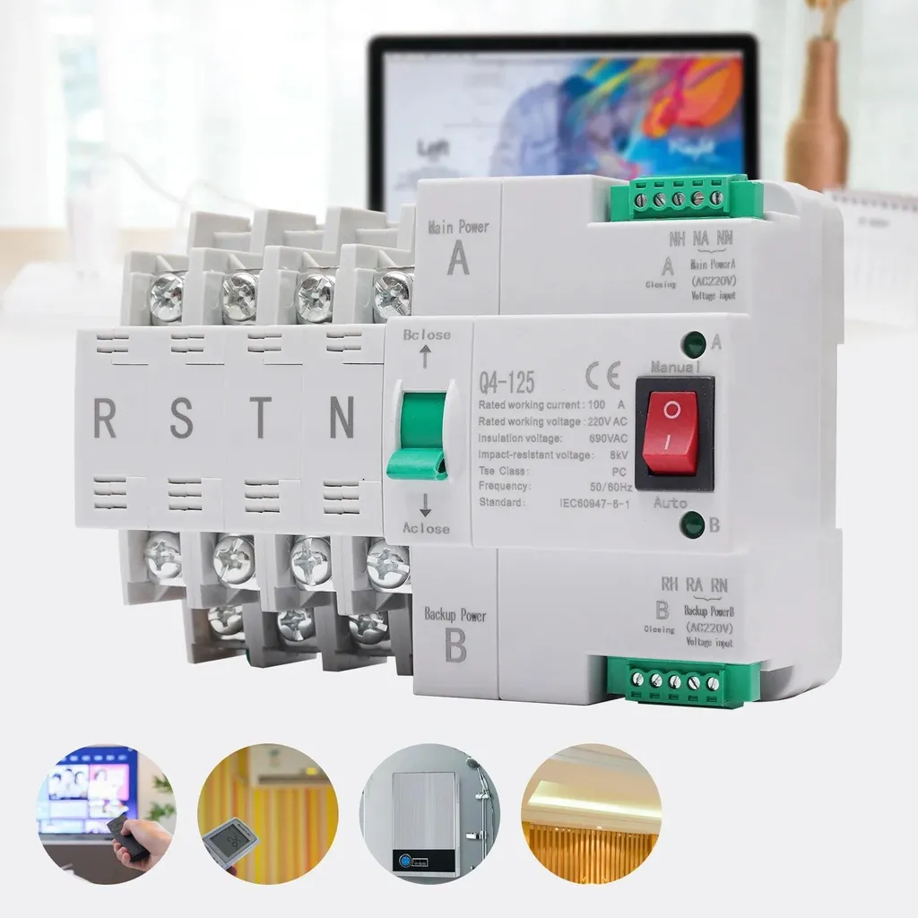 Interruttore automatico - Interruttore di protezione della linea - 100 A - CA 220 V - Per uso domestico e industriale
